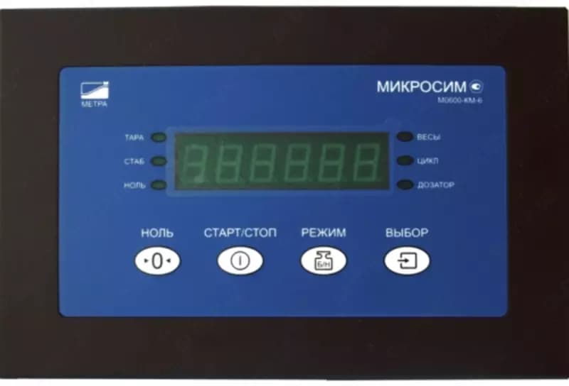 Весоизмерительный прибор микросим-0600-км-6 — 1