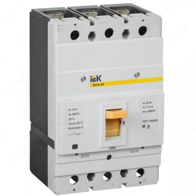 Автоматический выключатель ВА44-39 3Р 500А 35кА IEK — 1