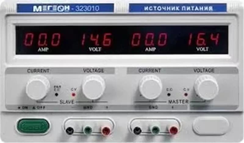 МЕГЕОН 323010 — двухканальный источник питания — 1