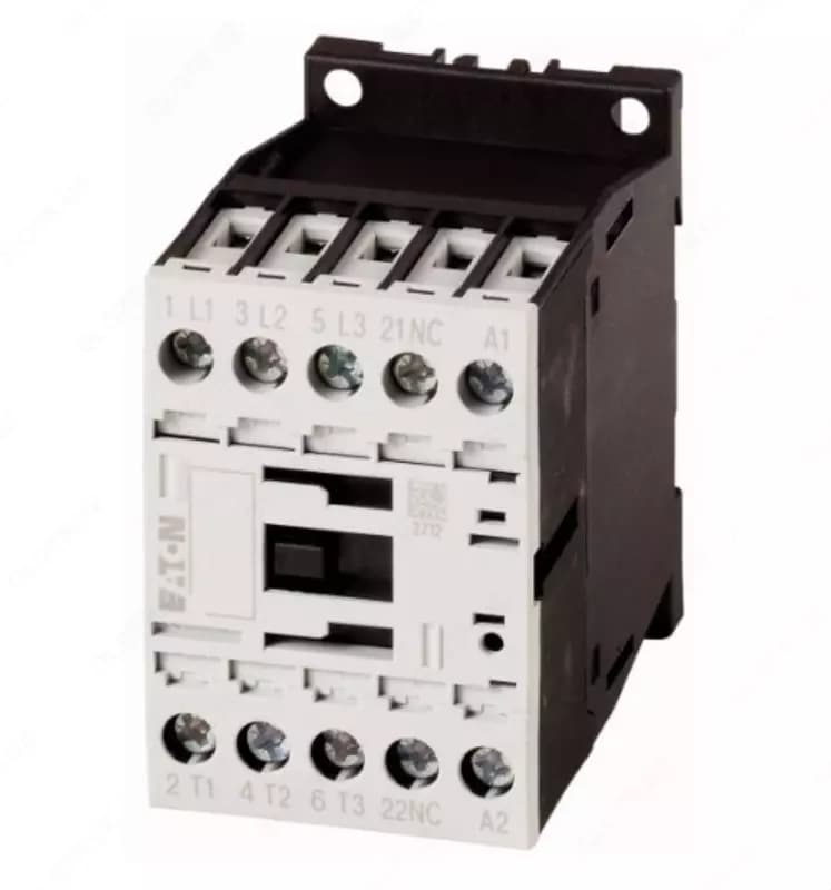 DILM12-01(24V50HZ) Контактор 12 А, управляющее напряжение 24В (АС), 1НЗ доп. контакт, категория применения АС-3, АС-4 — 1