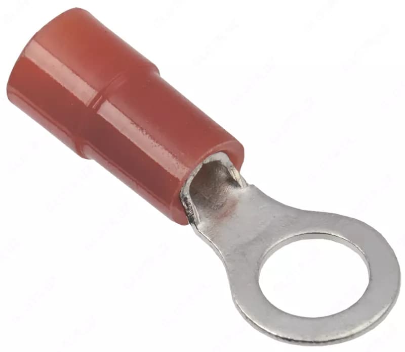 Наконечник НКИ-н 1,25-4 кольцо 0,5-1,5 мм (100шт/упак) IEK, красный — 2