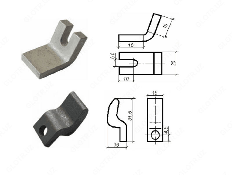 Контакт КТ6033 подвижный — 1