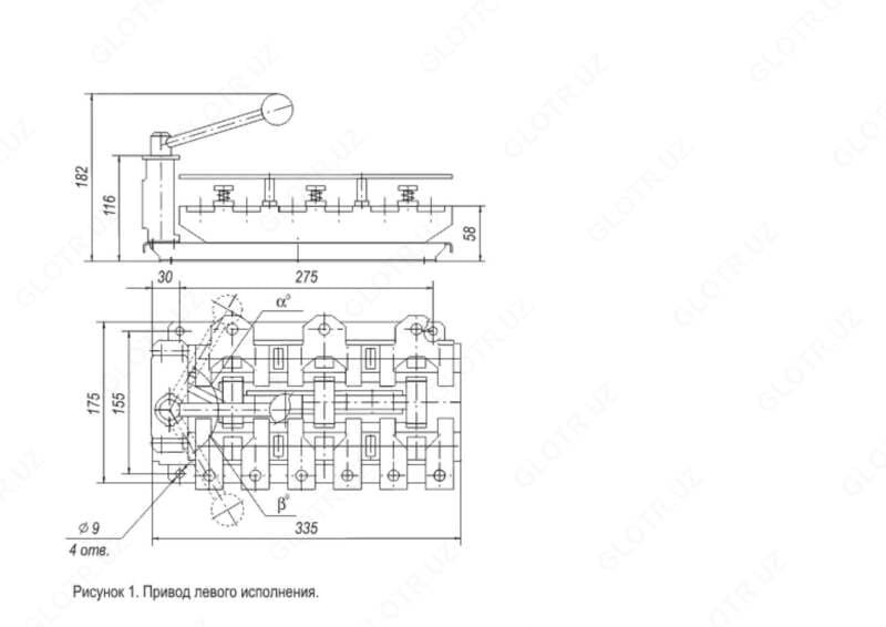 Переключатель-разъединитель ВД1-3551Л 250А — 3