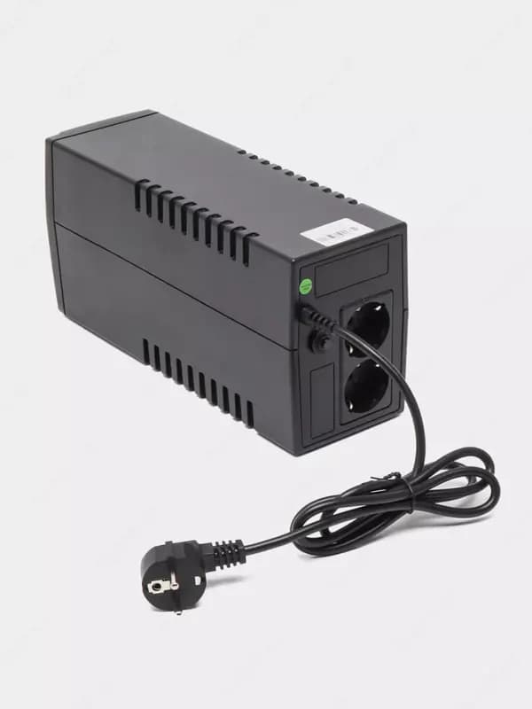 Источник бесперебойного питания (UPS) ”Avtech” 600X-LI, 0.6kVA, Line-interactive, 1x12V-4.5AH, 2xEU socket, Мощность 360ВТ — 2