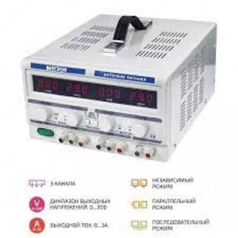 МЕГЕОН 32302 — трехканальный источник питания — 3