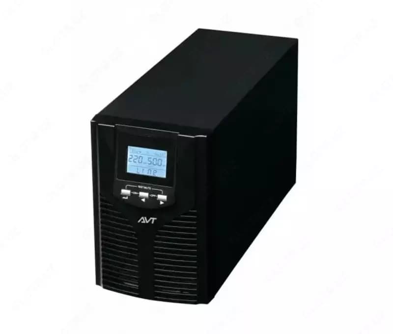 Источник бесперебойного питания (UPS) ”Avtech” AVT3000X-ST-ON, 3kVA, 6x12V-9AH, 4xSchuko socket — 1