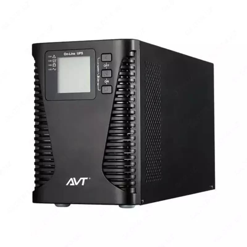 Источник бесперебойного питания (UPS) ”Avtech” AVT2000Z-ST-ON, 2kVA, USB/RJ45, 3 Schuko sockets, battery 4x12V-9AH — 1