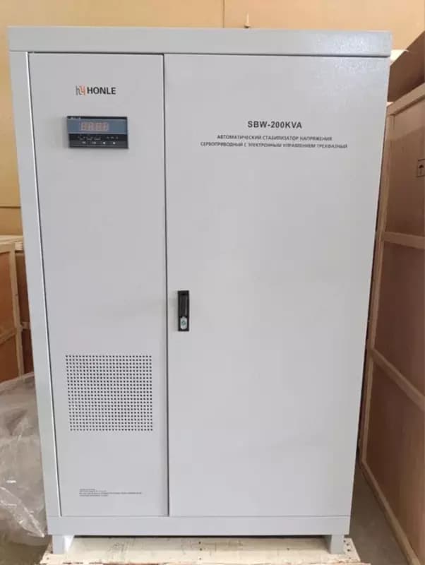 200Kva Honle SBW Полноавтоматический компенсированный стабилизатор. — 5
