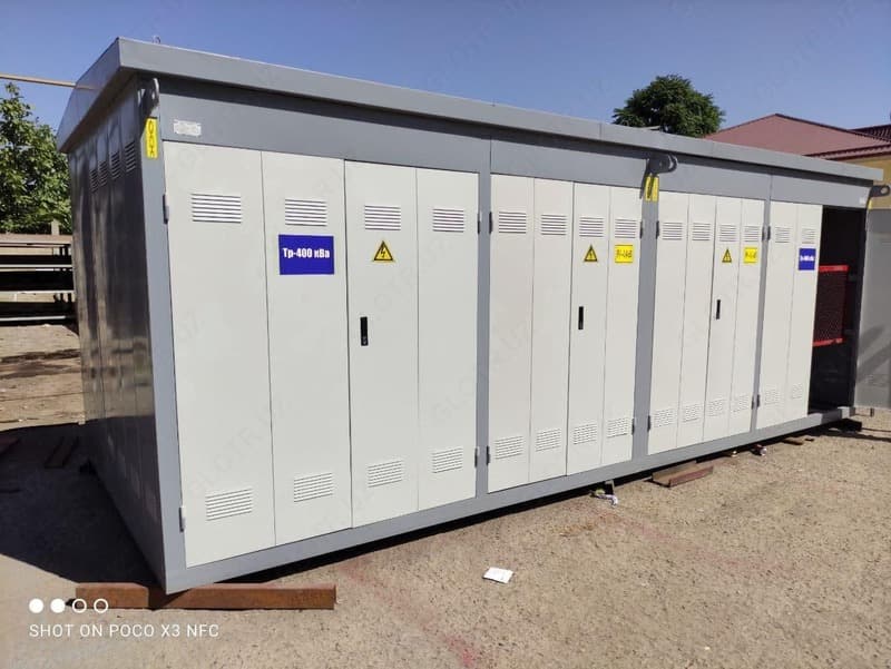 Комплектная 2-хтрансформаторная подстанция типа 2КТПГ-250/10(6)/0,4 KV-A с системой АВР — 1