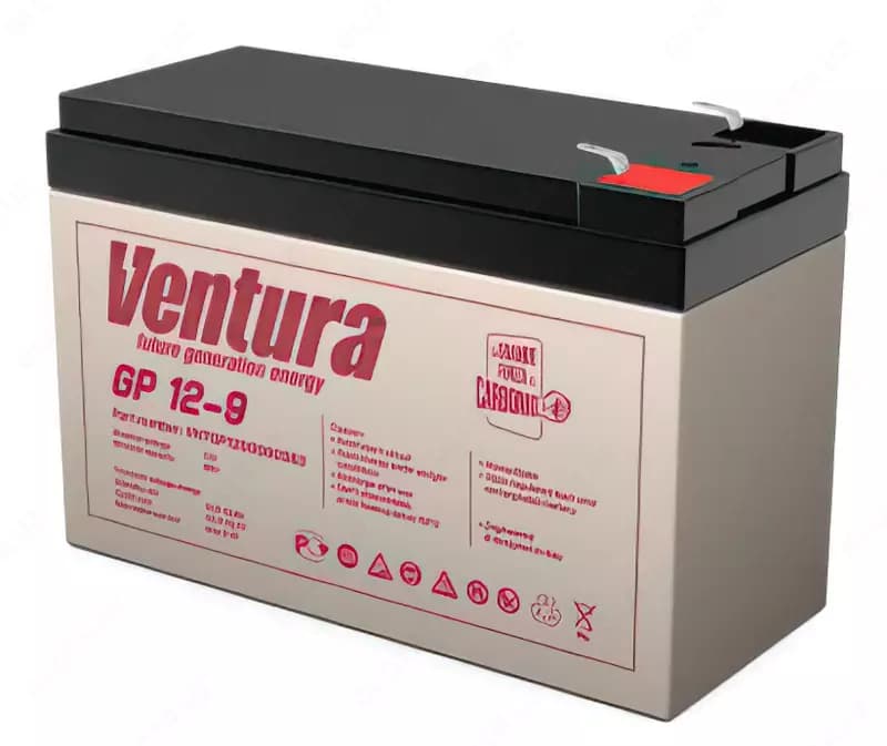 Аккумуляторная батарея для ИБП/UPS Ventura GP 12-9 (12 вольт 9 а/ч) — 1