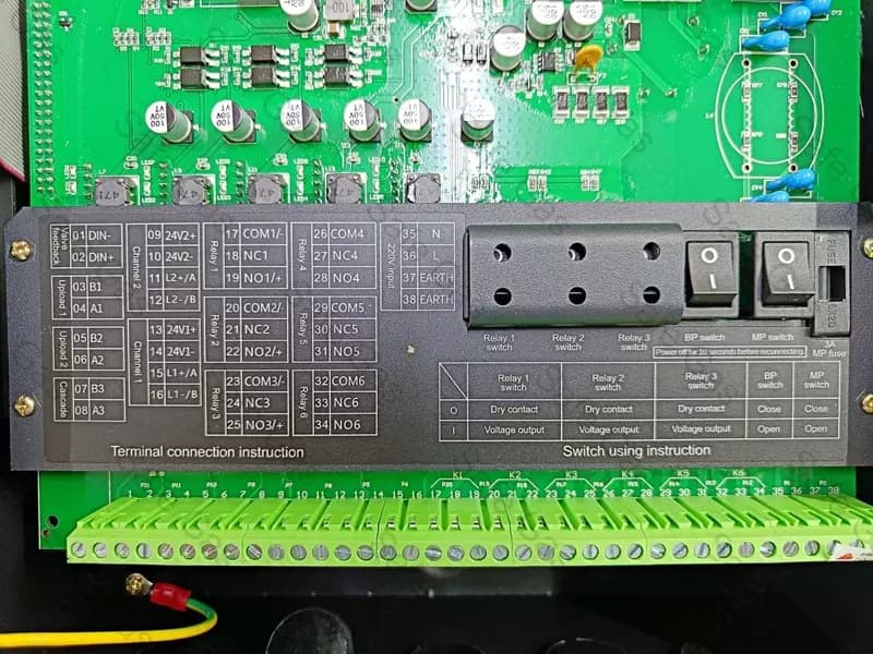 Контрольная панель для газоанализаторов (БСИ) KB500 — 7