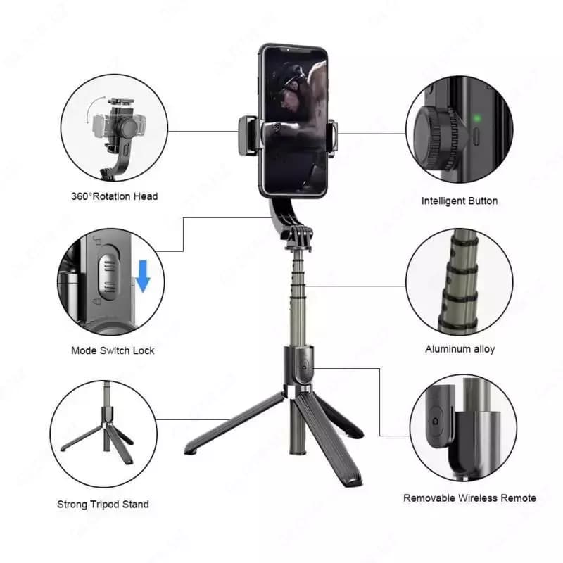 Стабилизатор телефона Gimbal L08. — 5