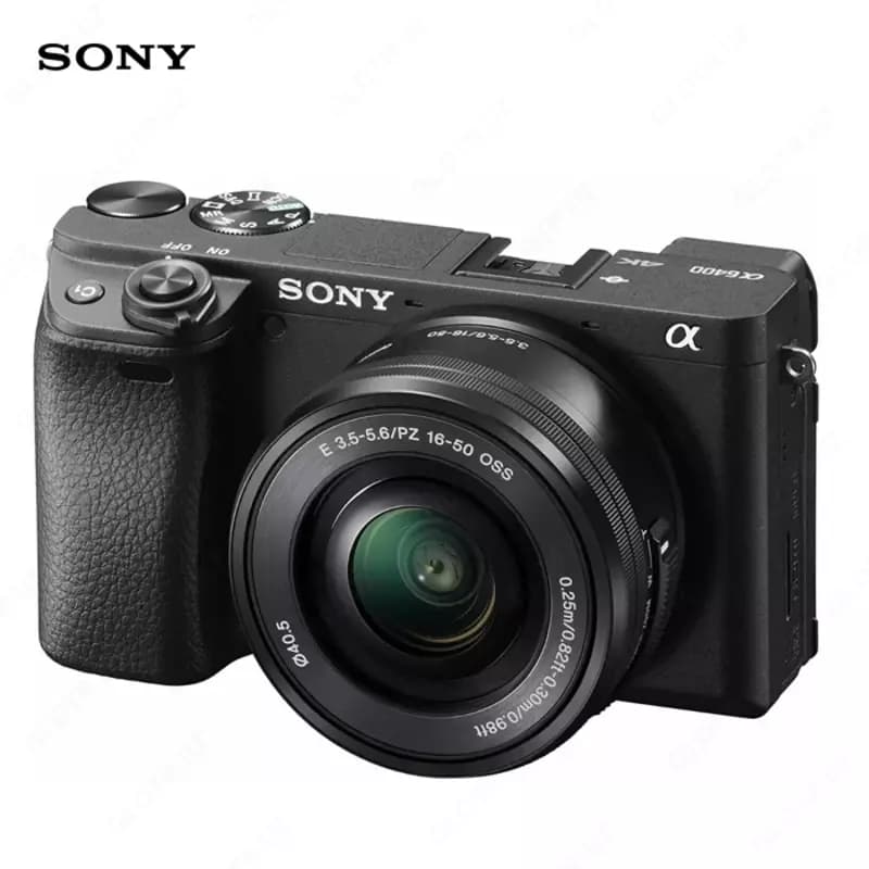 Фотоаппарат Sony Alpha ILCE-6400 Kit E PZ 16–50mm Wi-Fi — 1