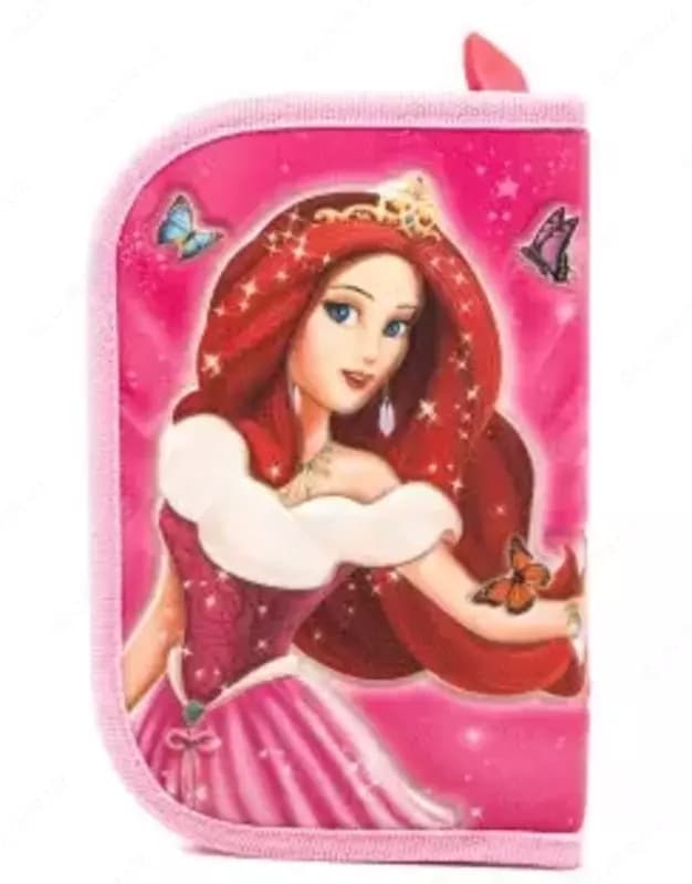 Косметичка Princess 20,5х9х5,5 см, полиэстер — 1