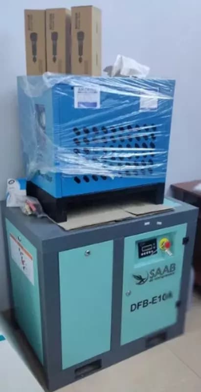 SAAB винтовой компрессор от 3kw до 75 kw 10/16bar — 1