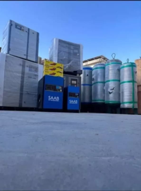 SAAB винтовой компрессор от 3kw до 75 kw 10/16bar — 2