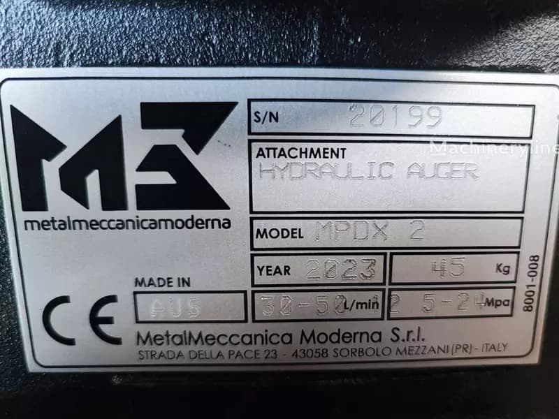 Шнек буровой M3 MPDX2 — 6