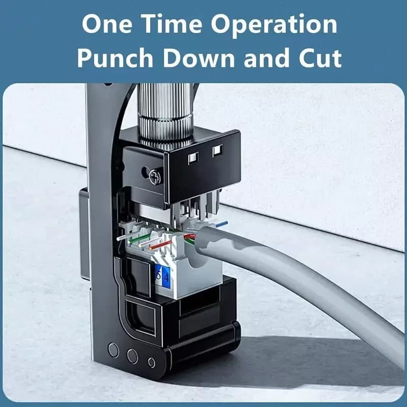 Инструмент для заделки 45 градусов RJ45 Keystone Jack Speed — 3