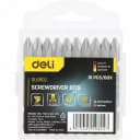 Биты в наборе 10шт PH2x65mm EDL6902 Deli