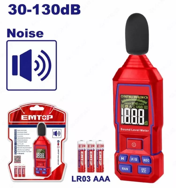 Шумомер цифровой EMTOP EMJN35031 — 1