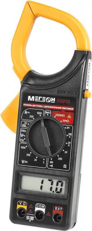 МЕГЕОН 70010 — цифровые токоизмерительные клещи — 2