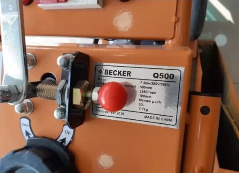 Асфальторез бензиновый BECKER Q500 (Honda) — 2