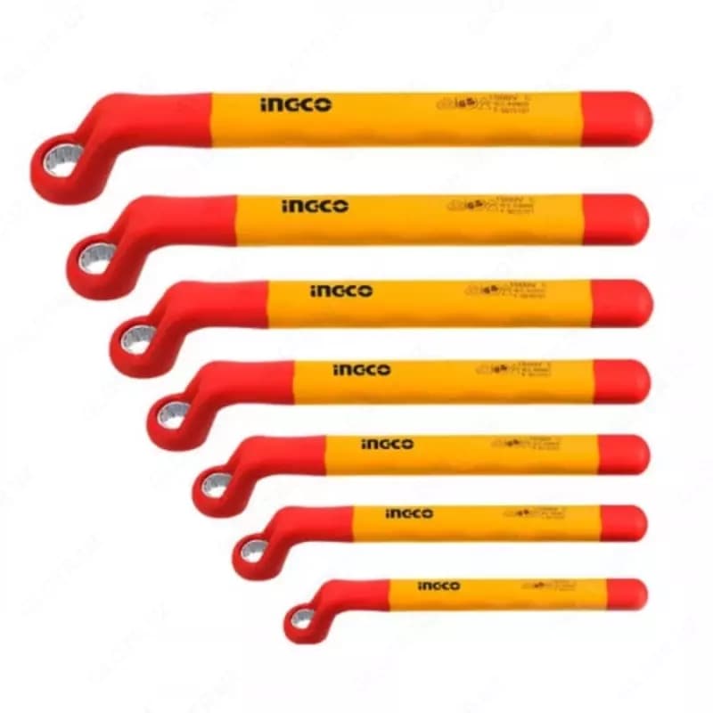 Набор диэлектрических накидных ключей 7 шт. INGCO HKISPA0702 INDUSTRIAL — 2