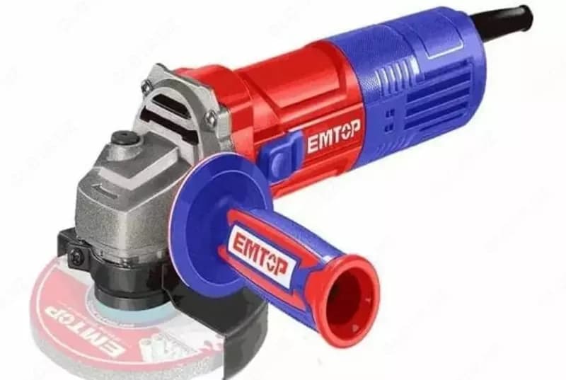 Угловая шлифовальная машина (сетевая) ”Emtop” EAGRS09051, 900 Вт, 240 В, 12000 об/мин, 125 мм, M14 — 1