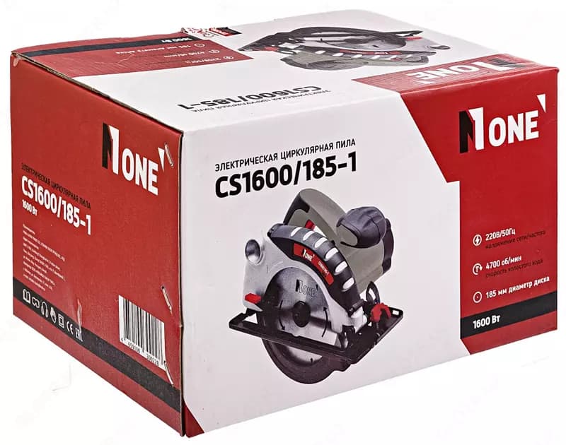 Пила дисковая NUMBER ONE CS1600/185-PRO — 4