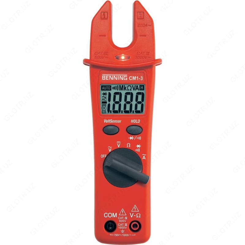 Benning CM 1-3 — цифровые токоизмерительные клещи-мультиметр — 1