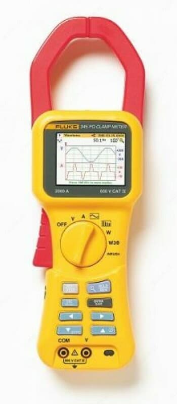 Fluke 345 — клещи для измерения качества электроэнергии — 1