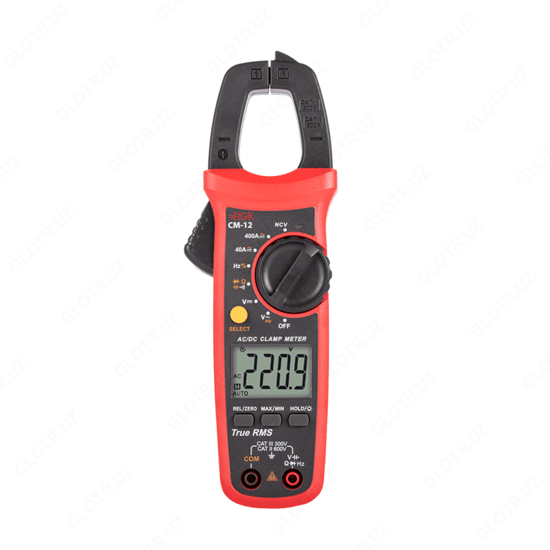 RGK CM-12 — цифровые токовые клещи — 1