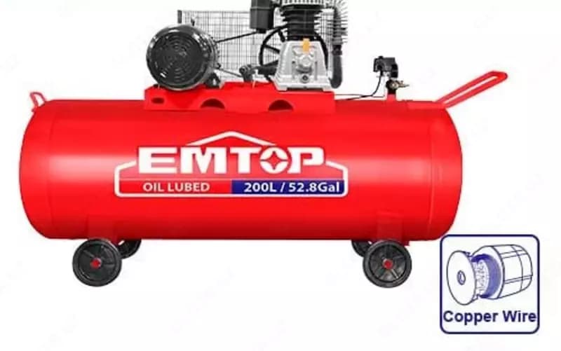 Воздушный компрессор ”EMTOP” EACPB40203, 200 л, 3.0 кВт — 1