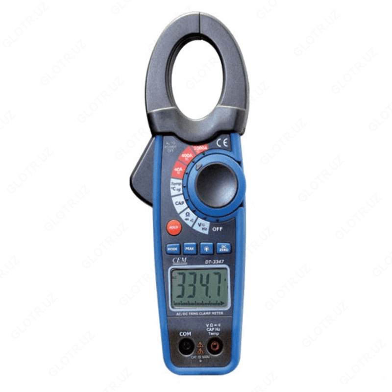 DT-3347 — токовые клещи True RMS (AC/DC) — 1