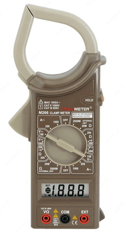 PeakMeter M266 — токовые клещи — 1