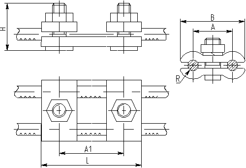 Зажимы плашечные петлевые ПС-2-1(КС-066) — 1
