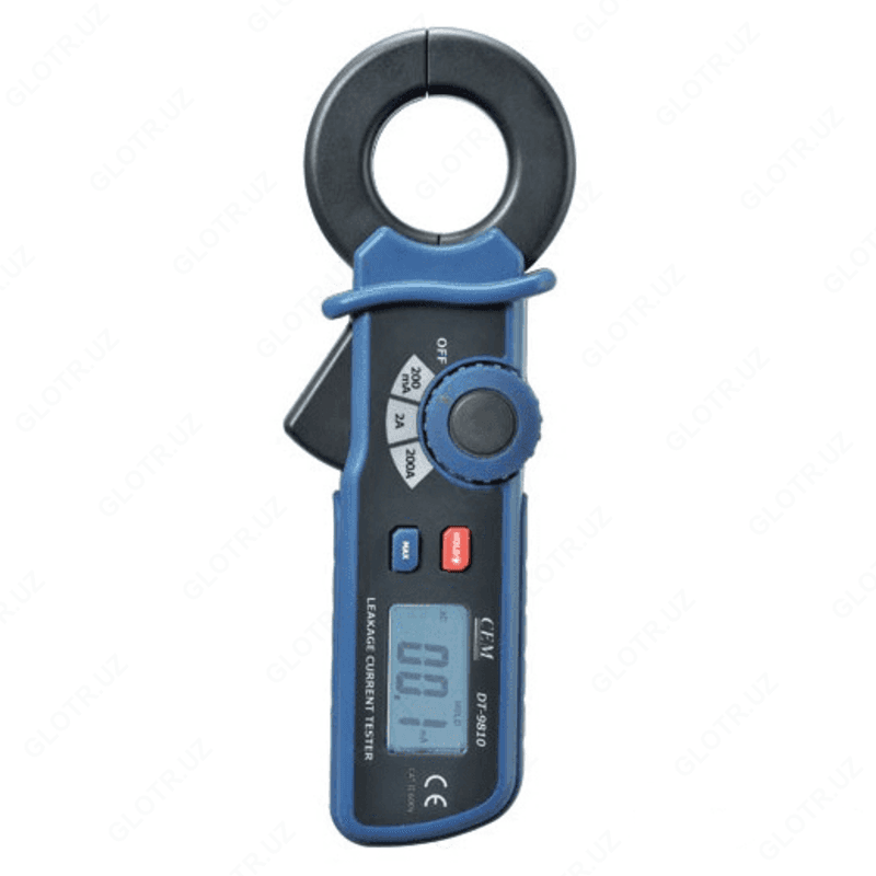 DT-9809 — токовые клещи с возможностью измерения тока утечки — 1