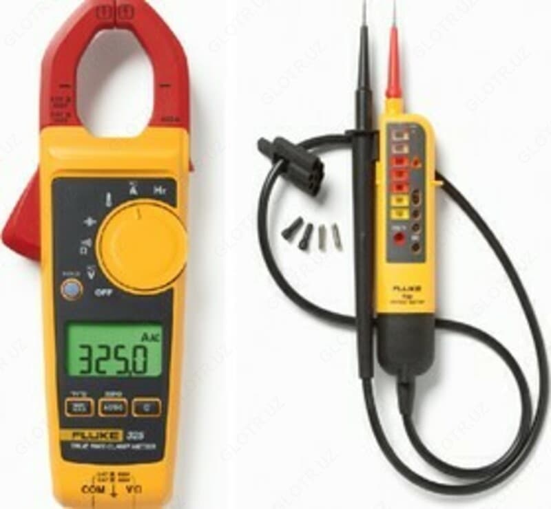 Fluke 323/T110 — комплект токоизмерительных клещей и тестера напряжения — 2