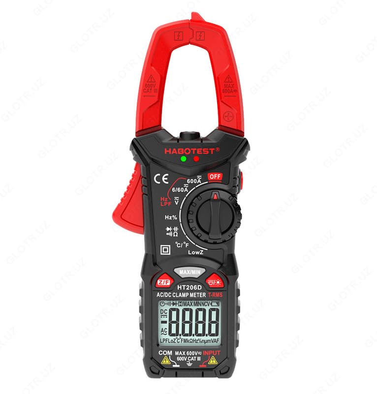 HT206D — клещи токоизмерительные True RMS AC/DC — 1