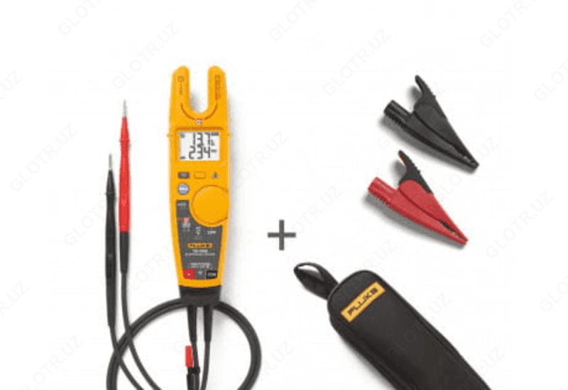 Fluke T6-1000 KIT2 — комплект тестера электрооборудования, футляра С150 и набора зажимов типа крокодил АС285 — 2