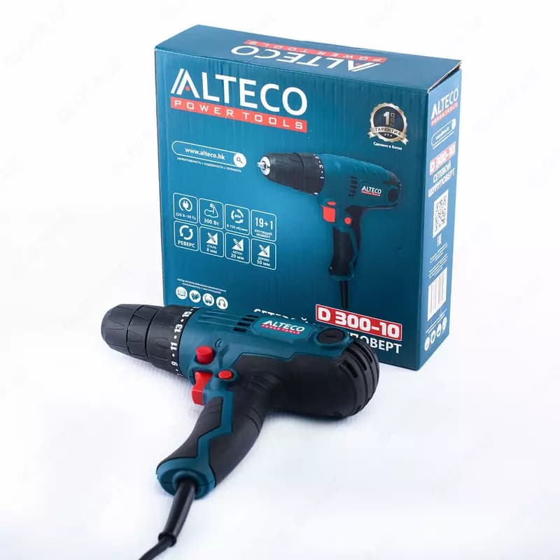 Сетевой шуруповерт ALTECO D 300-10 — 2