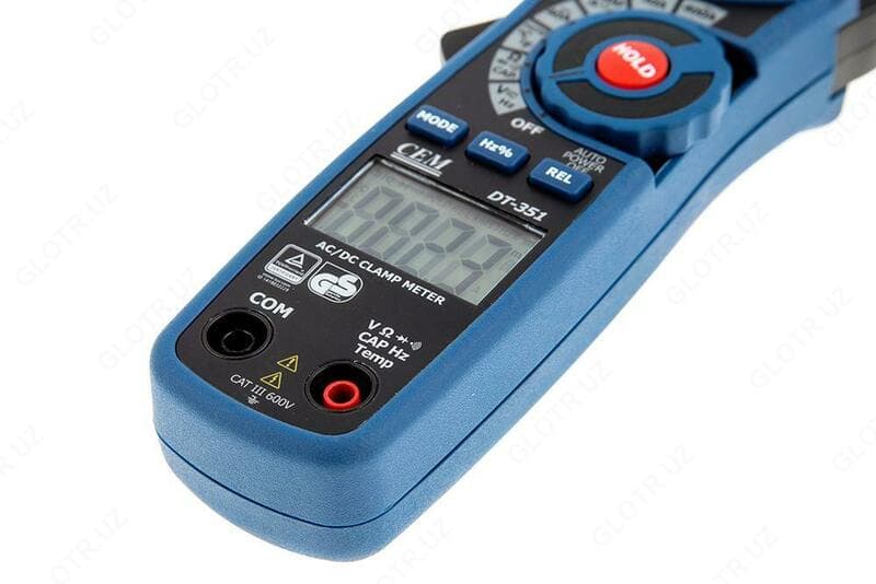 DT-351 — профессиональные токовые клещи для измерения постоянного и переменного тока — 2