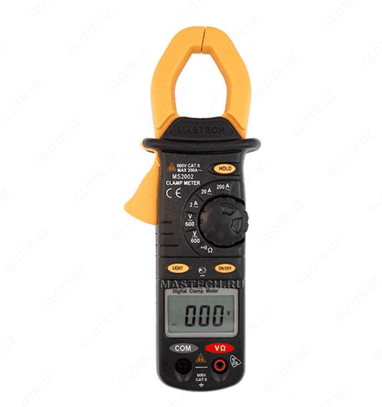 MS2002 — клещи токоизмерительные цифровые — 1