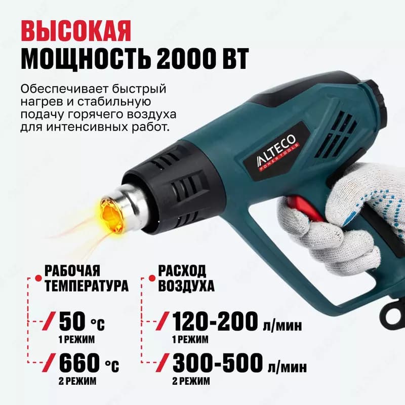 Фен технический ALTECO HG 0609 — 3