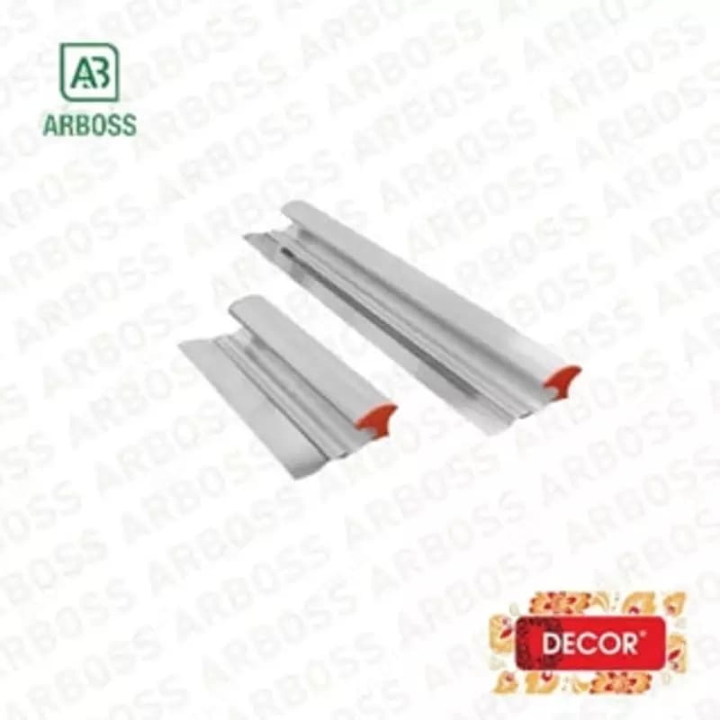 Шпатель-правило ”DECOR” Profi, 1000 мм, смен. лезвие 0.4, нерж. сталь (Арт. - 260-1000) — 3