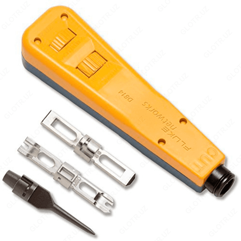 Fluke 10055501 — D814 ударный инструмент с лезвием EverSharp 110, EverSharp 66 мм и запасным лезвием — 1