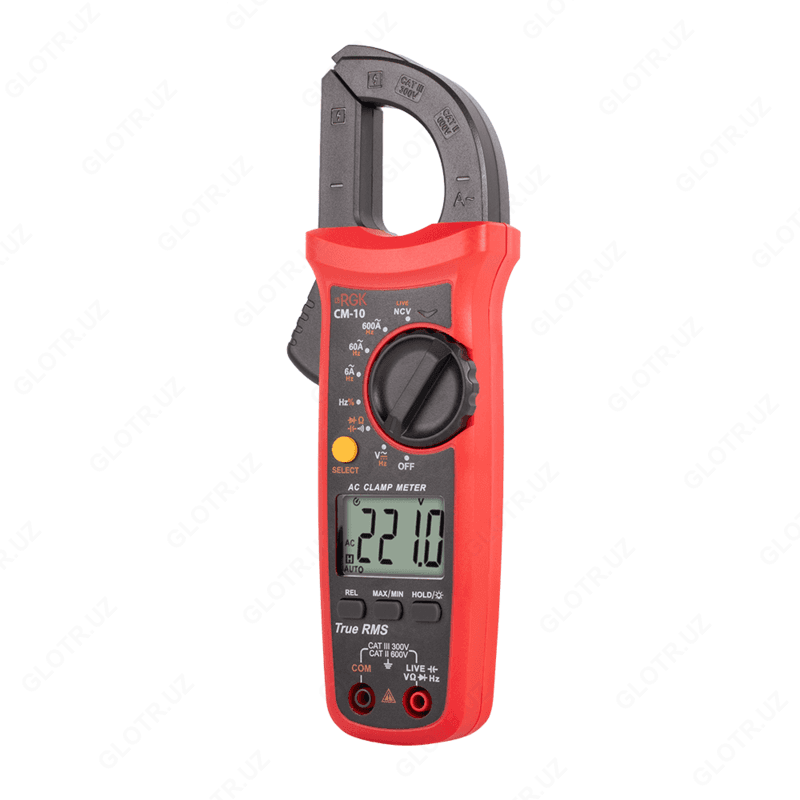 RGK CM-10 — цифровые токовые клещи — 2