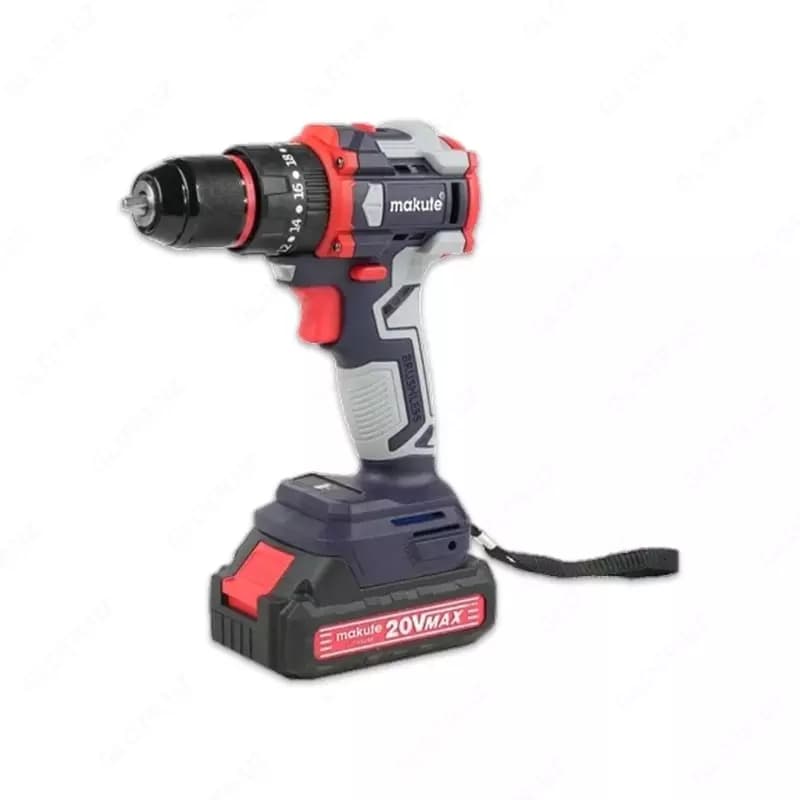 Аккумуляторный шуруповерт Makute CID-121-10-2BL - компактный и эффективный бесщеточный электроинструмент для завинчивания шурупов и сверлени... — 1
