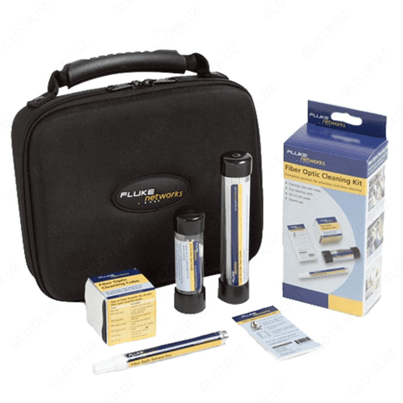Fluke Networks NFC-Kit-Case — набор для чистки коннекторов и разъемов 1,25 и 2,5 мм (в кейсе) — 1