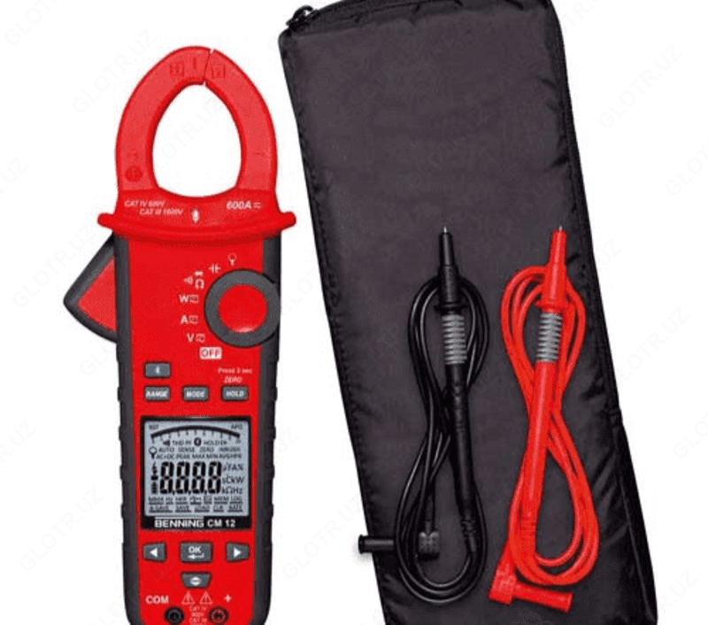 Benning СМ 12 — токовые клещи True RMS — 2